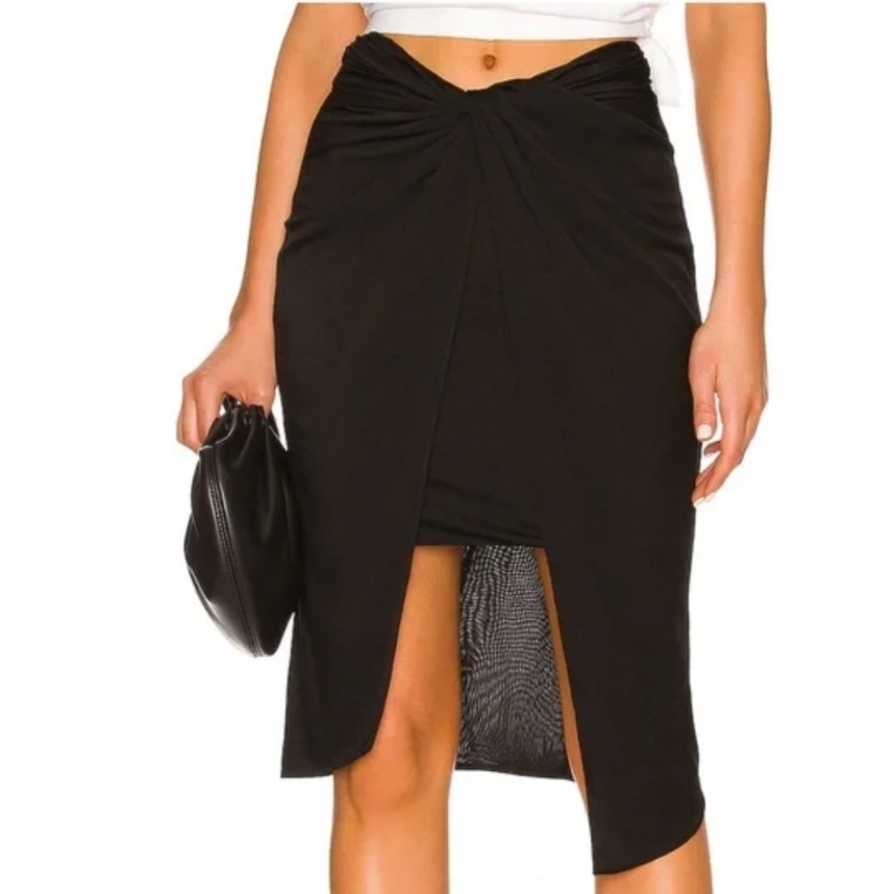 All Saints Black Mini Skirt